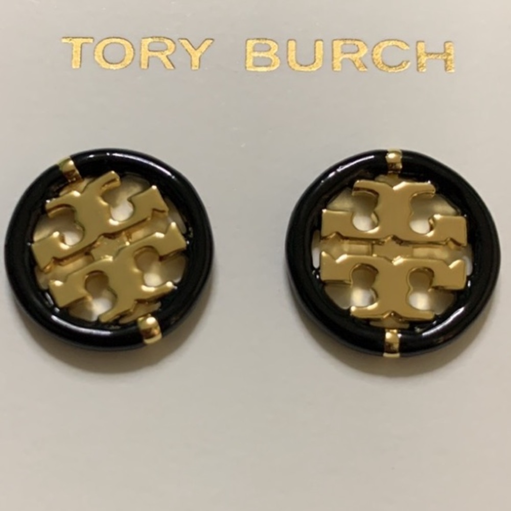 Tory Burch small Miller stud earrings
